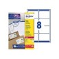 Avery Self-Adhesive Label White 800